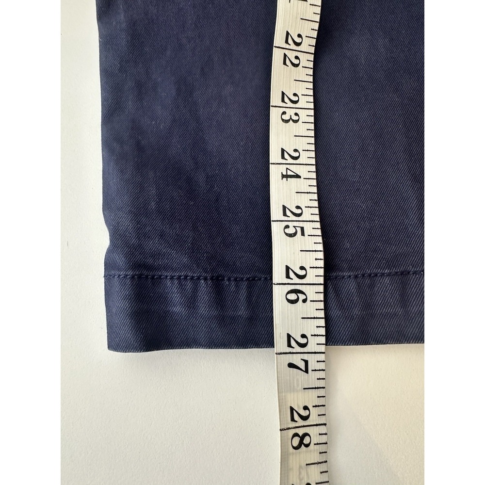 Alex Mill Pants Women's Size 10 Navy Blue Chino Pockets Classic Stretch - Picture 7 of 7